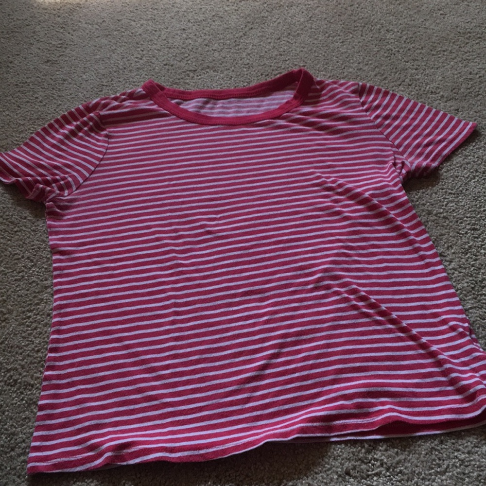 Striped Ringer Tee